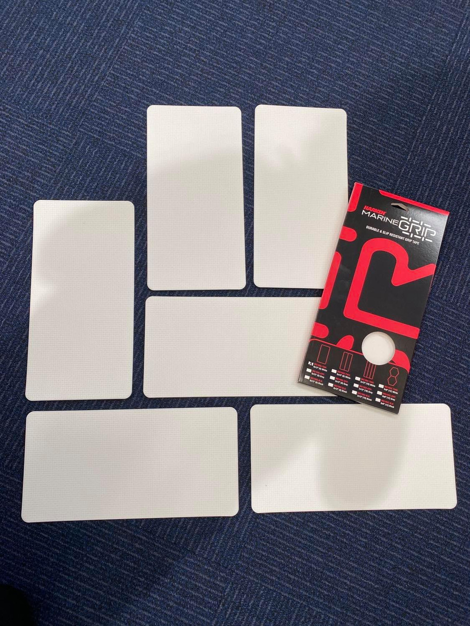 Marine Grip White 6" x 12" x 6 pieces