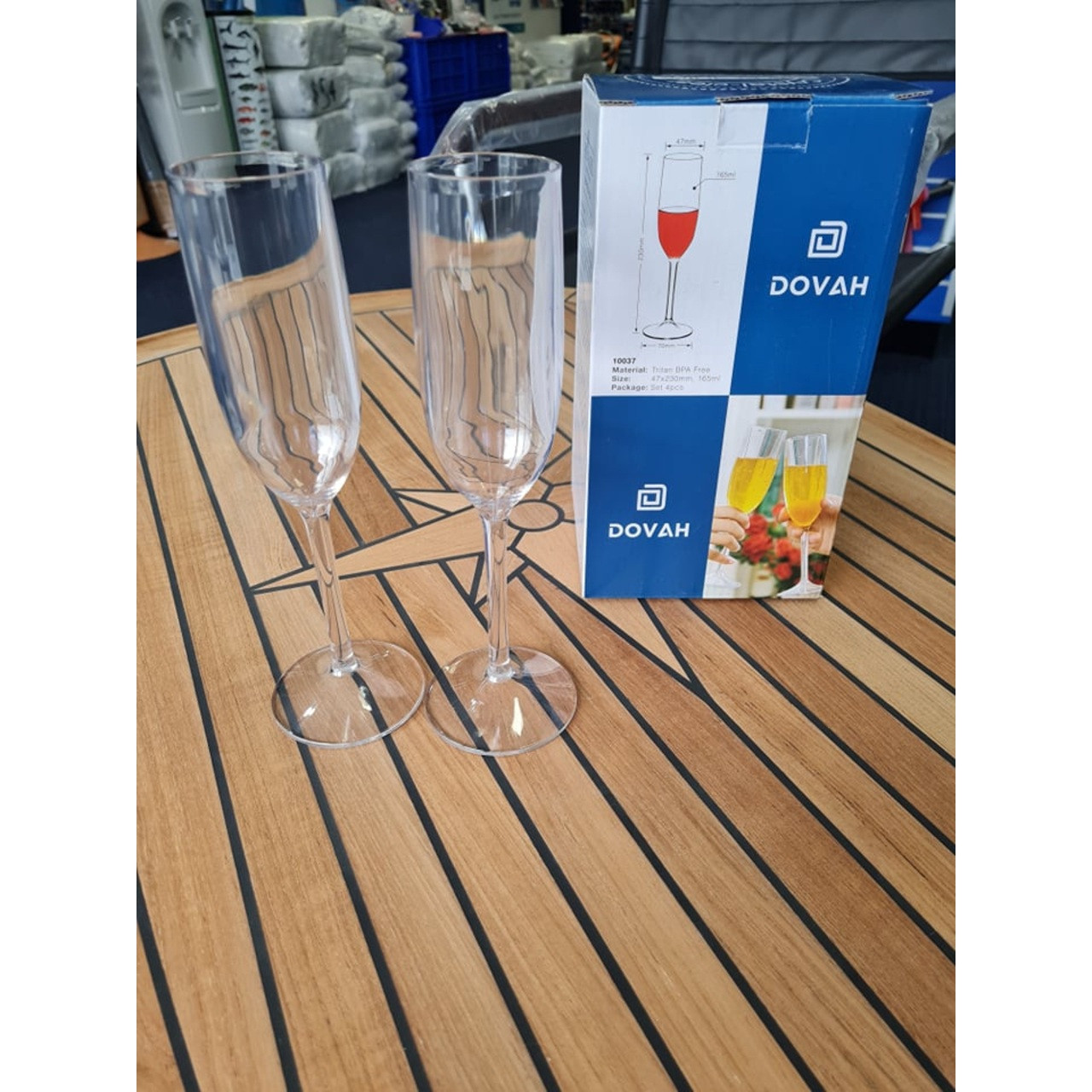 Unbreakable BPA Free Champagne Glasses