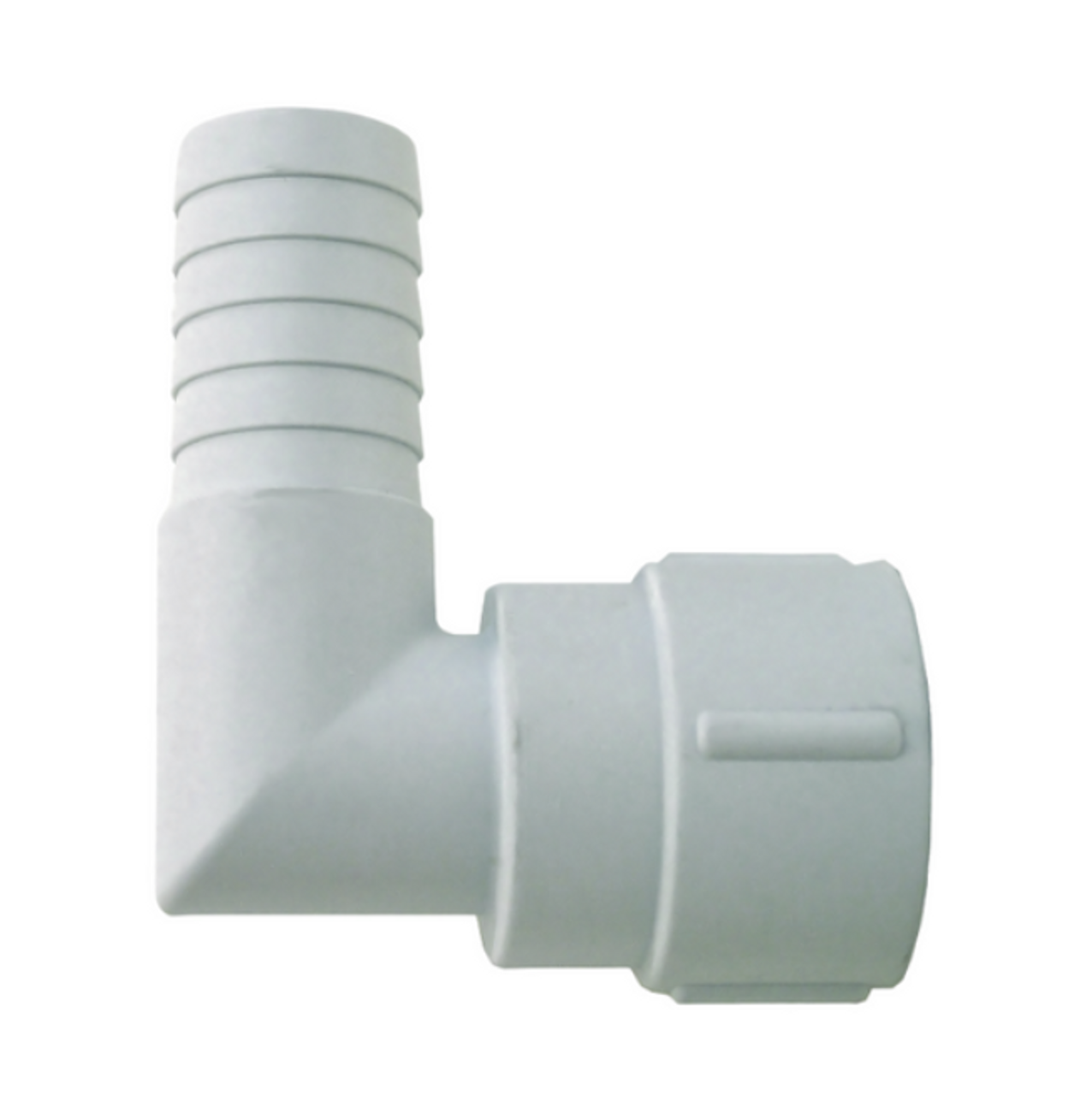 90° Threaded port for 20mm Hose on Rule 360 Pump