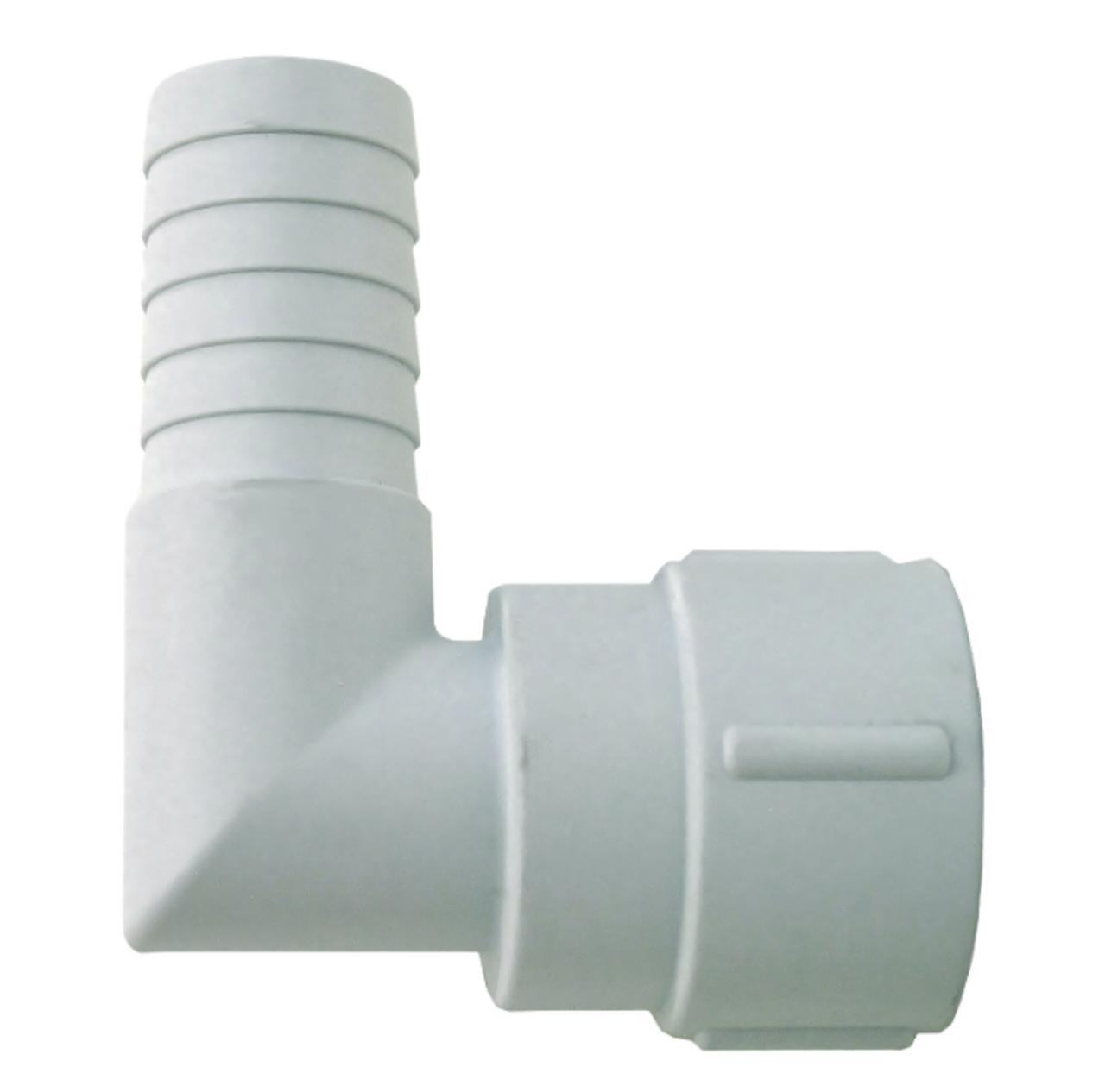 90° Threaded Port for 20mm Hose on Rule 800 Pump