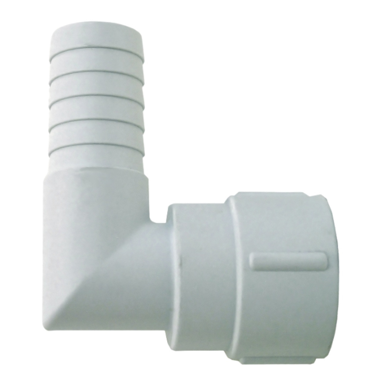90° Threaded Port 25mm Hose