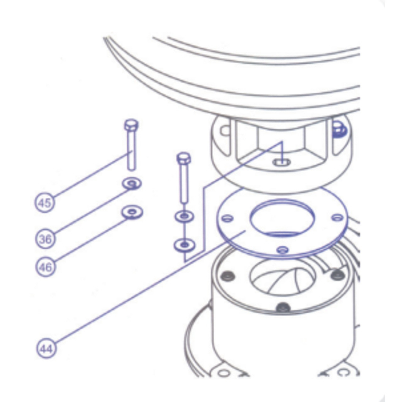 TMC Toilet Base Gasket Kit