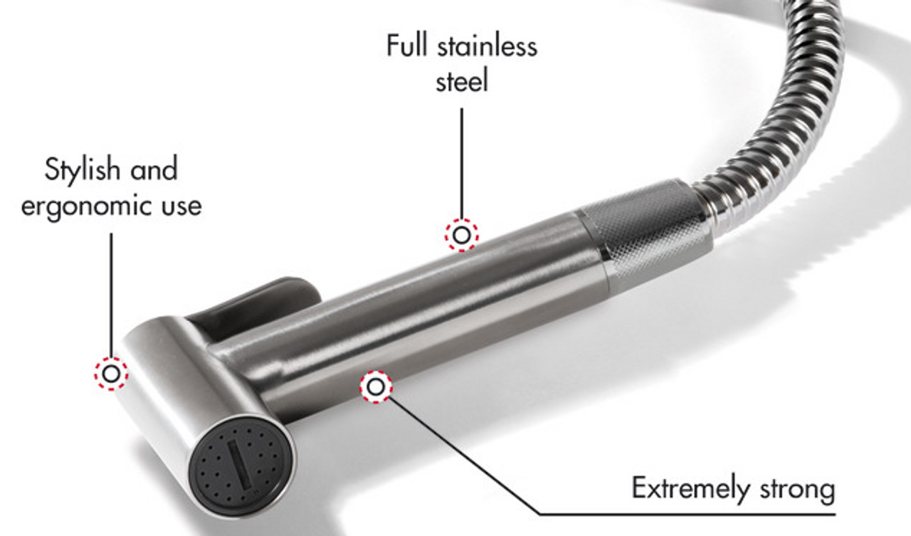 Stainless steel lever