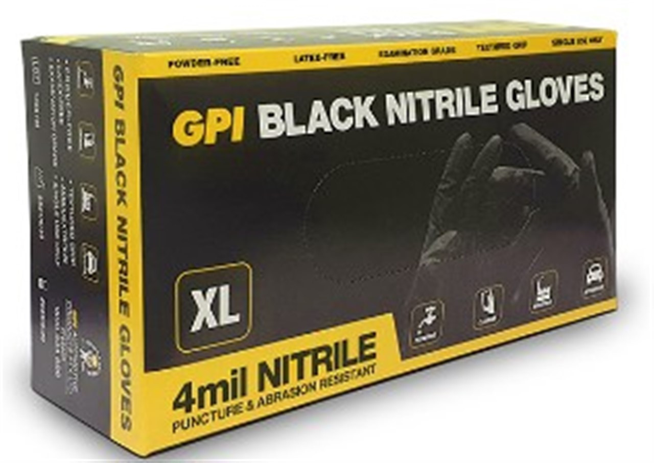 Gloves Nitrile 4ml Thick Large