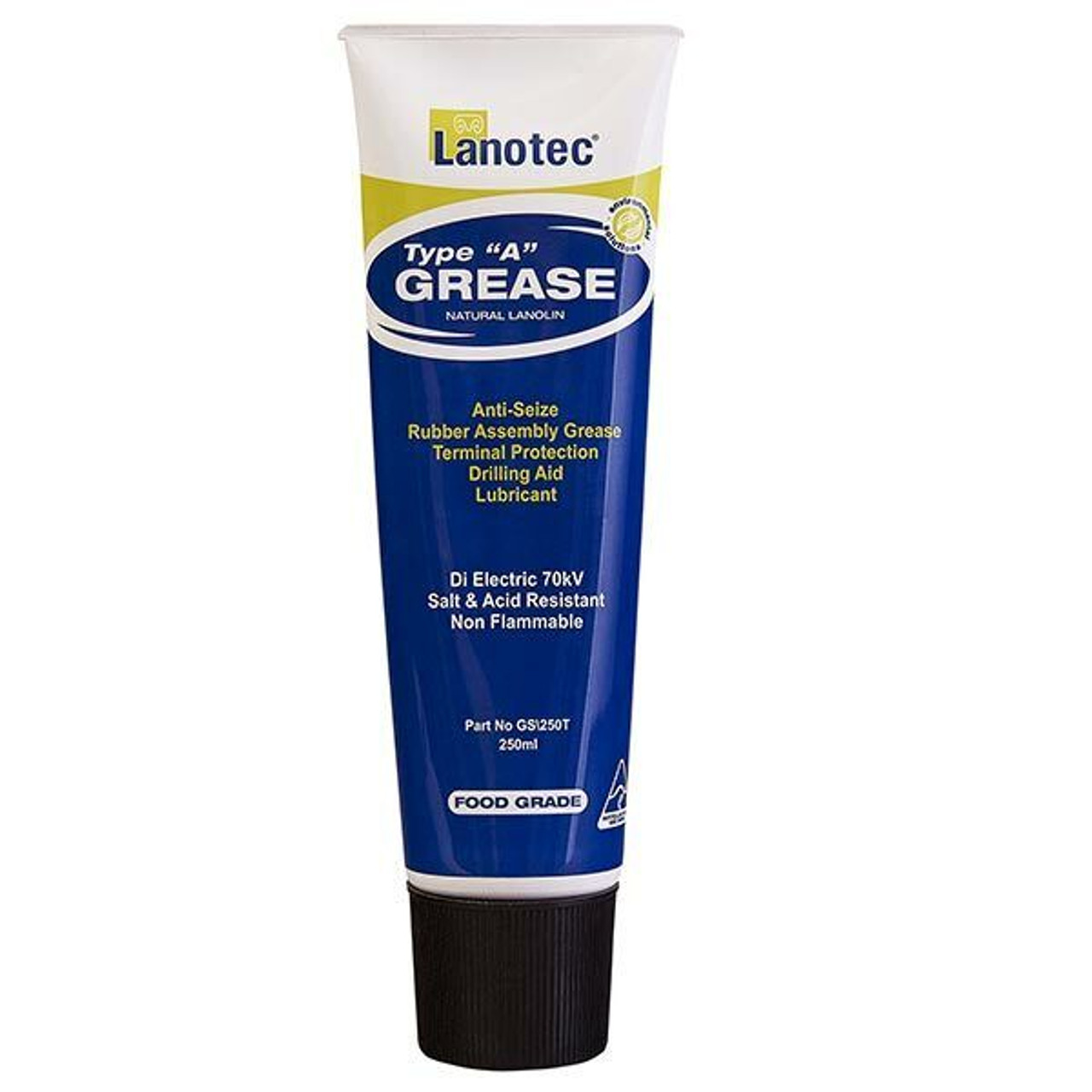 Lanotec 250ml tube Type A grease