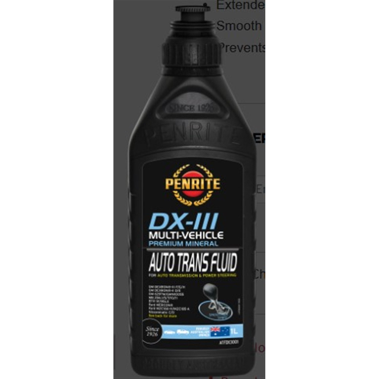DX-III Auto Transmission Fluid 1 litre