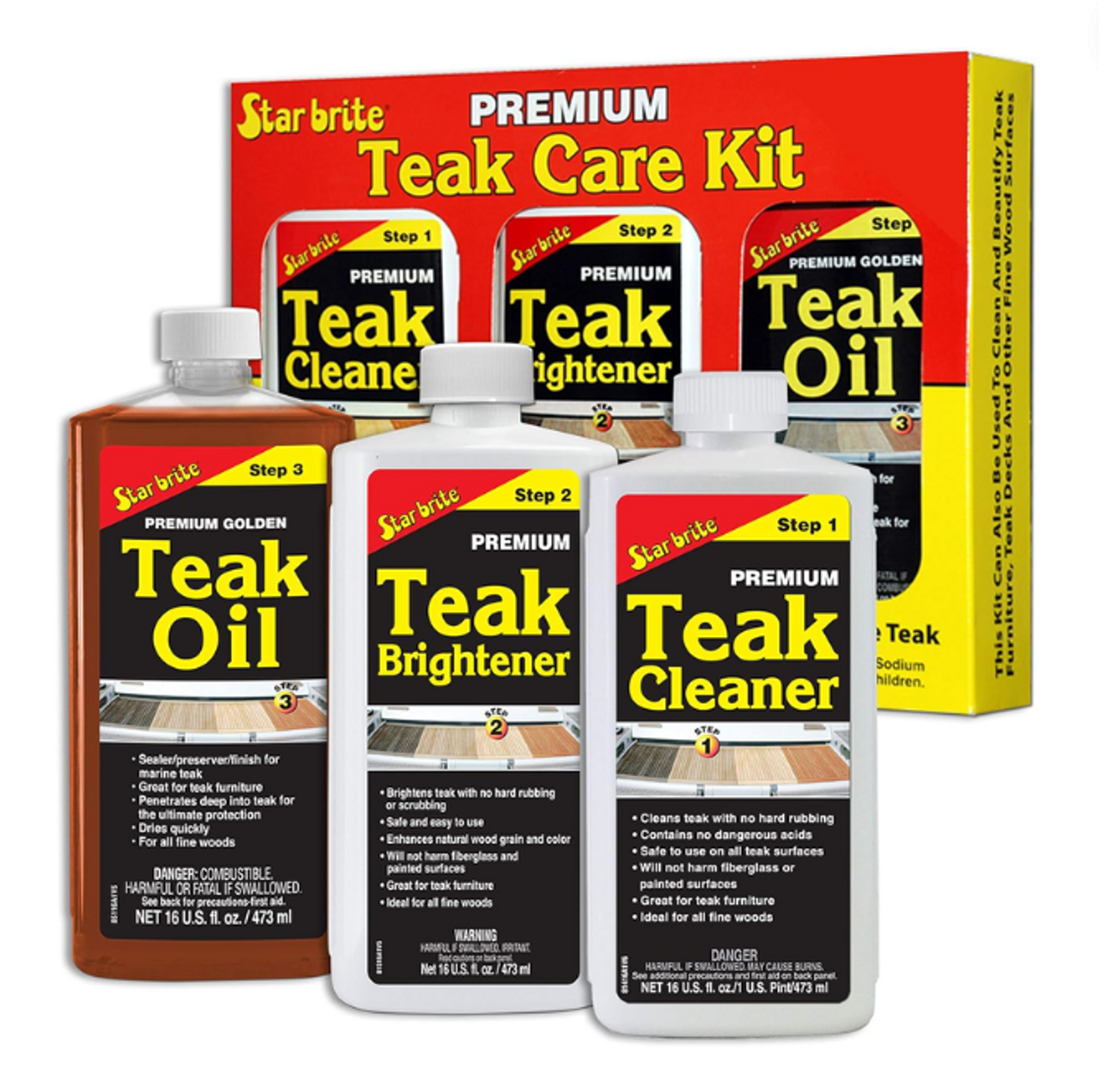 Starbrite Teak Care Kit