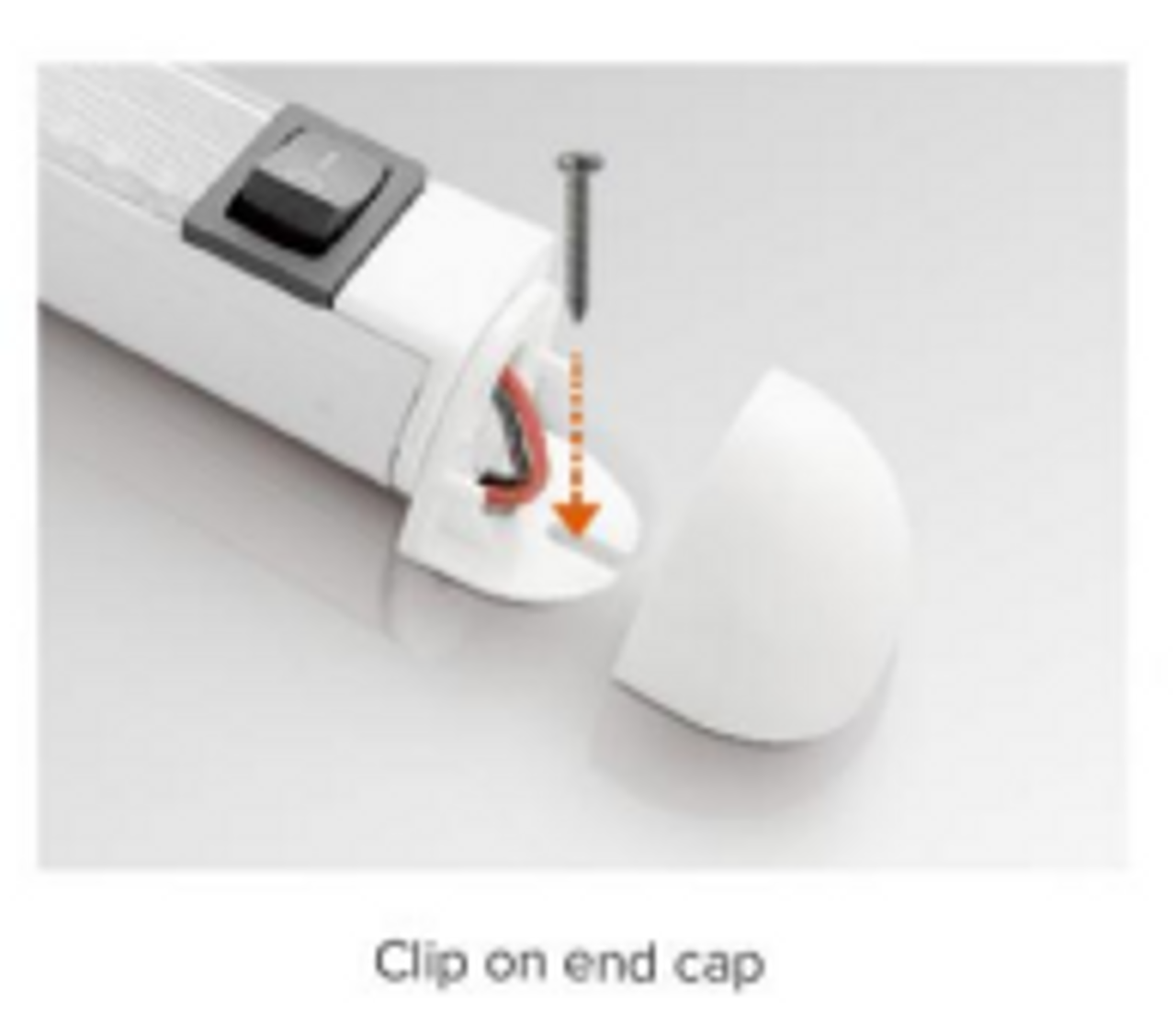 Clip on End
