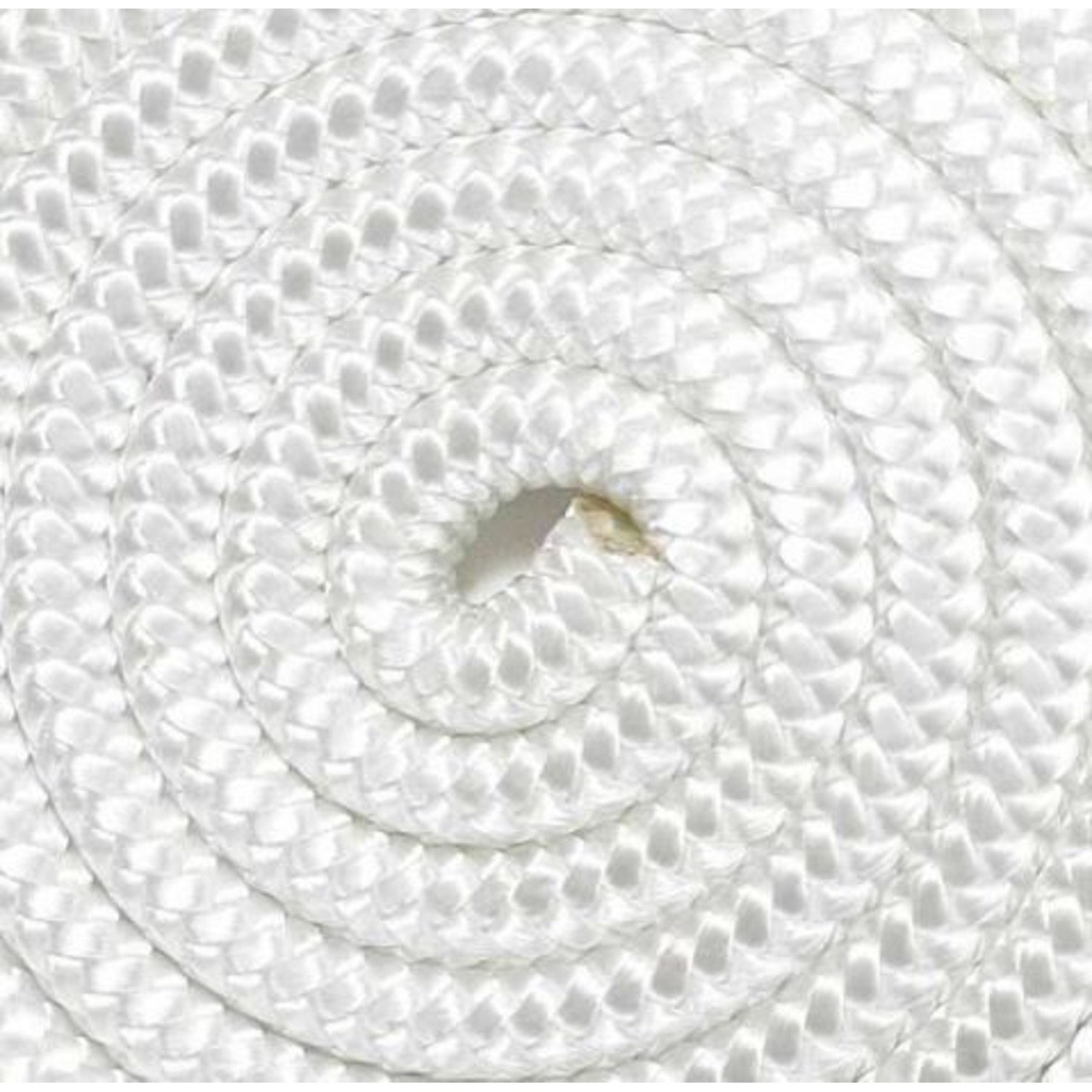White Double Braid 12mm Rope