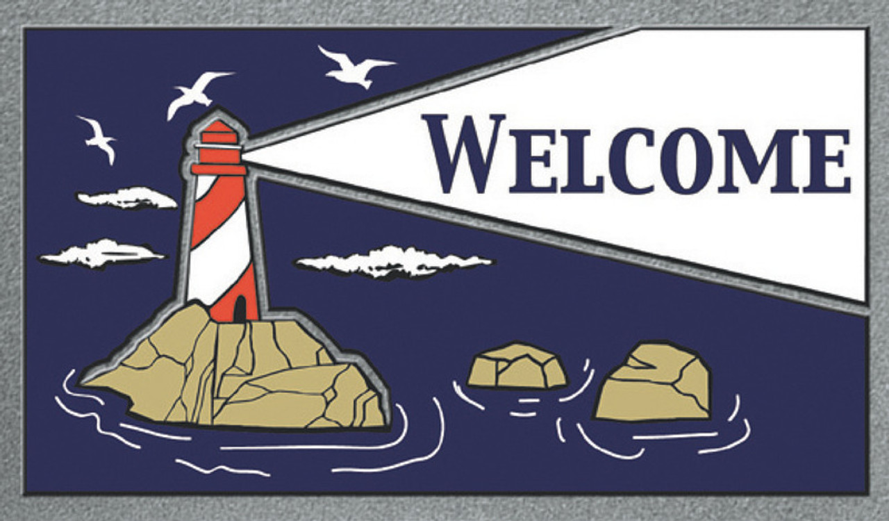 Mat - Welcome Lighthouse 40 x 68