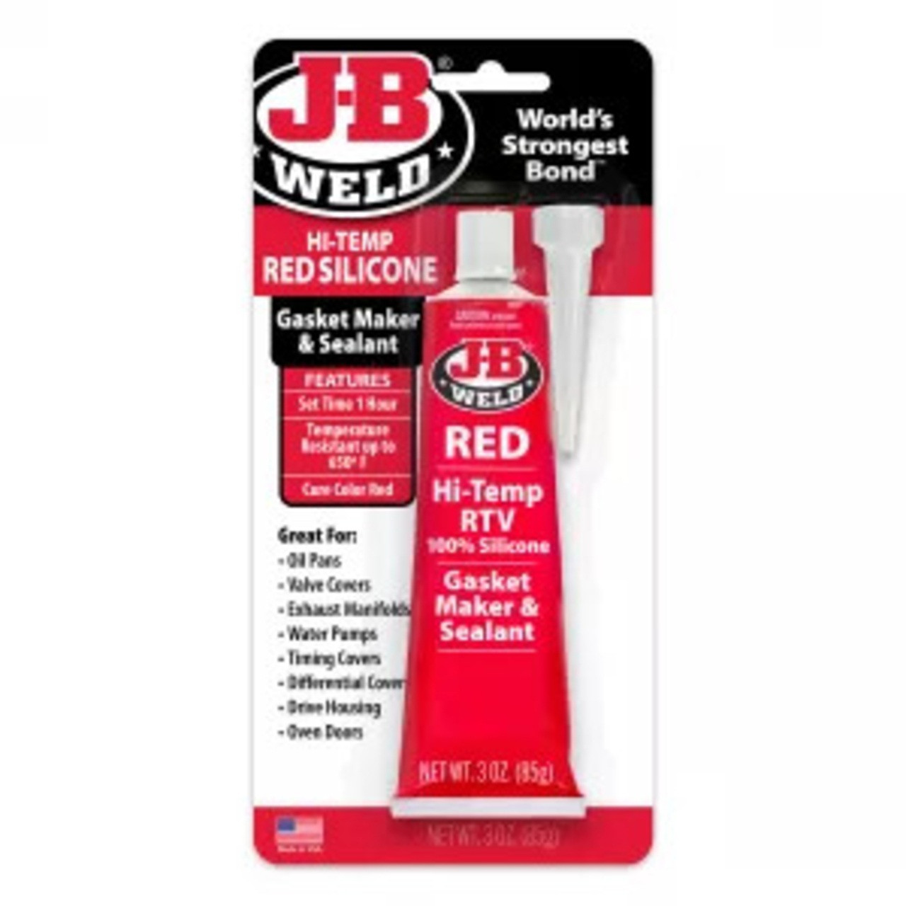 HI-TEMP Red Silicon Gasket Maker & Sealant