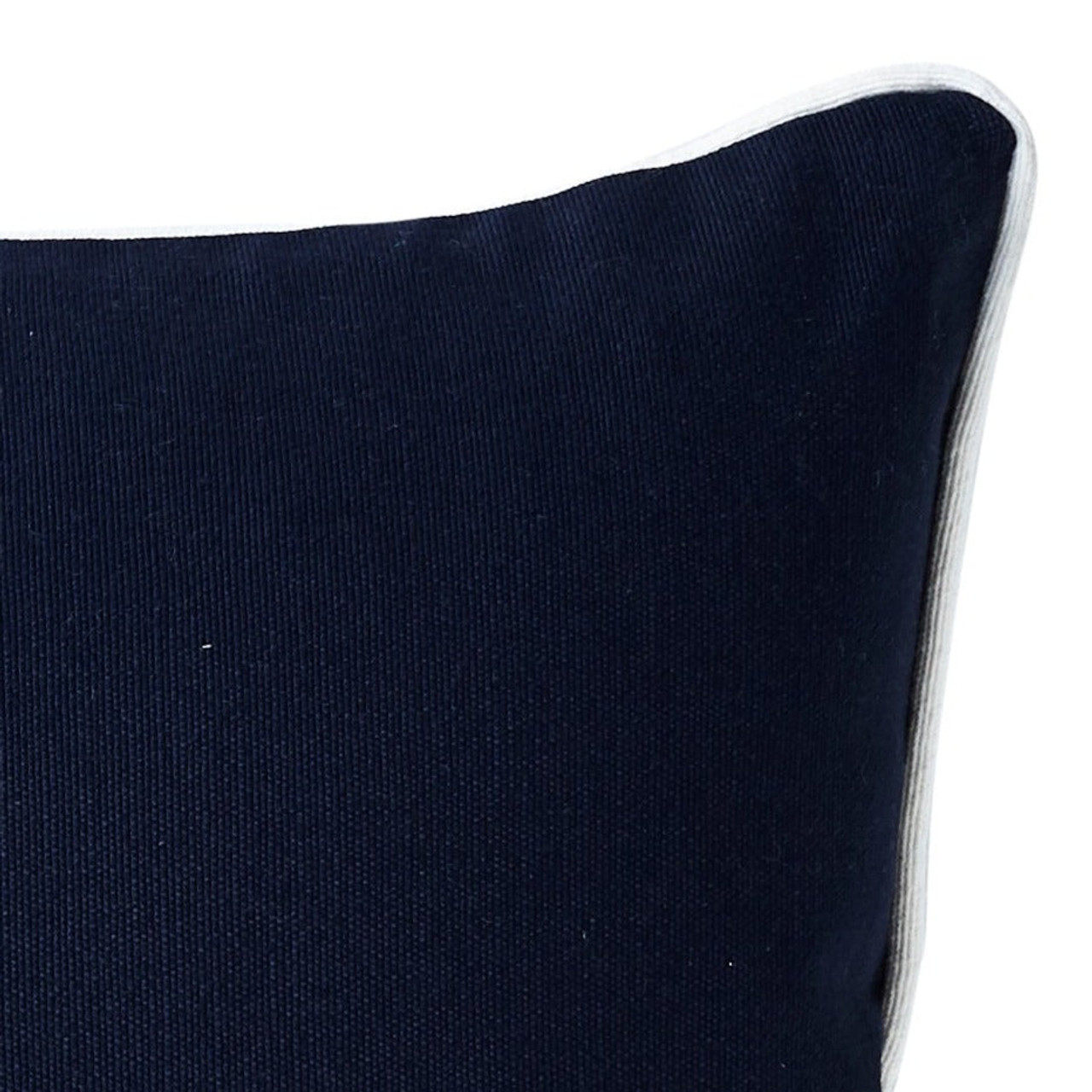 Navy Cushion Fabric