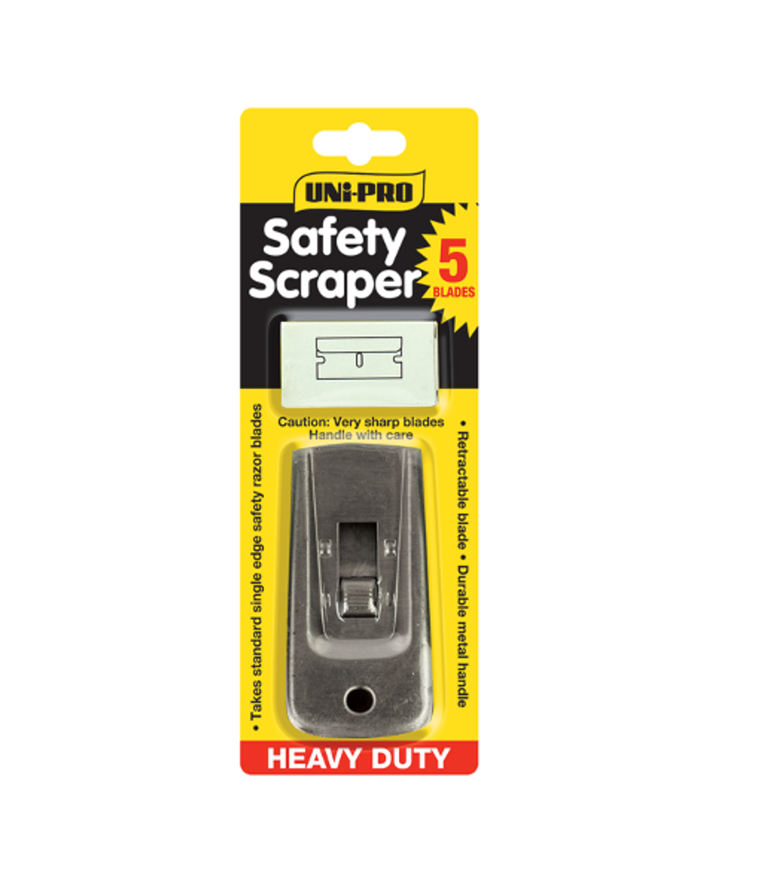 Heavy Duty Scraper w/ 5 Blades
