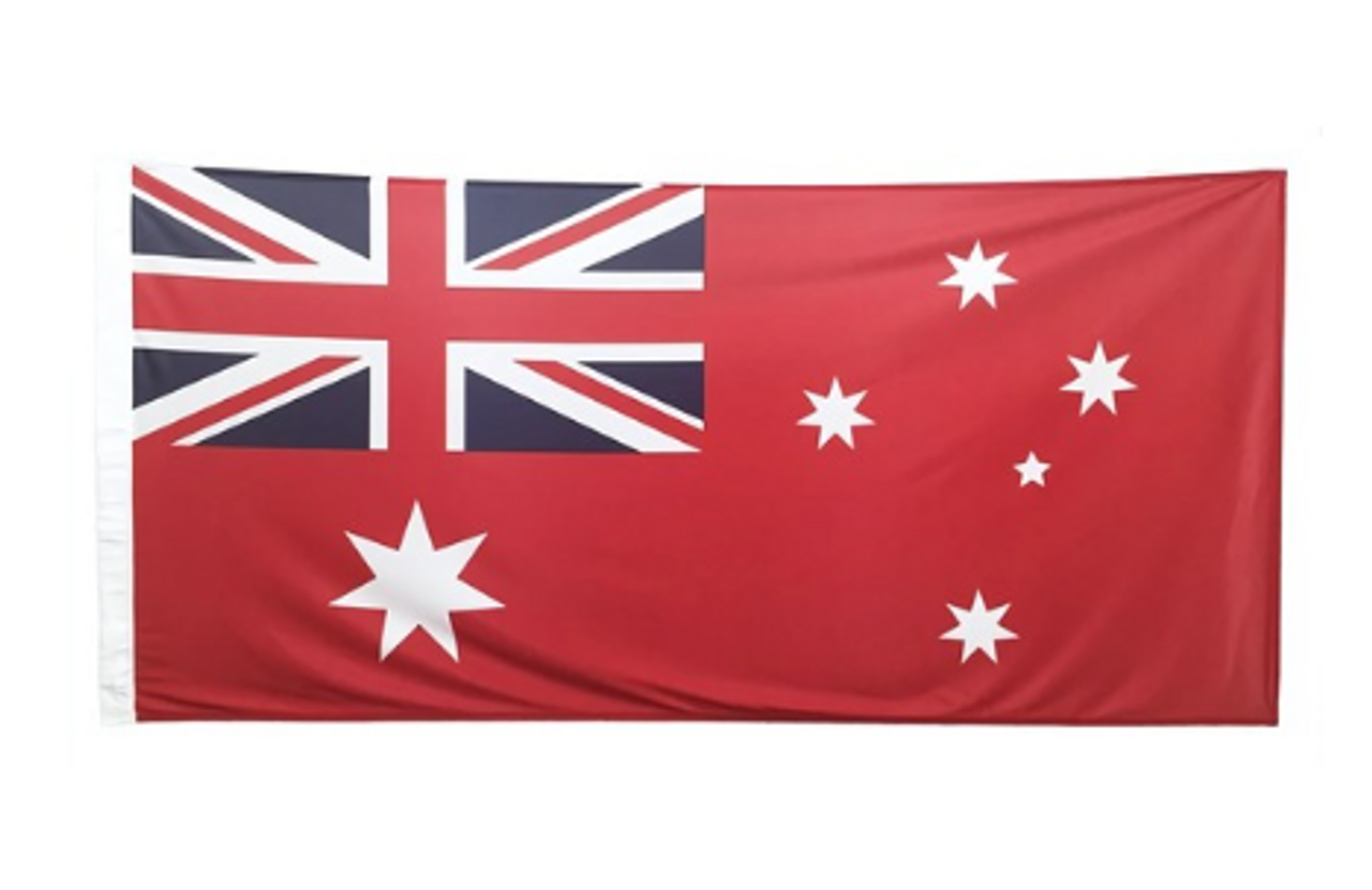 Flag Red Ensign Knitted