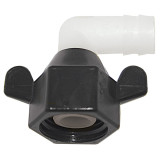 Shurflo Elbow Hose Tail 1/2 x 1/2 Shurflo Elbow Hose Tail 1/2 x 1/2