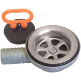 Sink Waste&Plug 90Dg 25mm