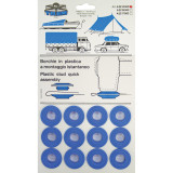 Plastic Eyelets for Canvas/Tarp - 12/packet Plastic Eyelets for Canvas/Tarp - 12/packet