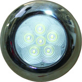 Flush Interior LED Light S/S - 12v