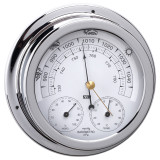 Barometer Triple Combo - 120mm Chrome Plated Brass