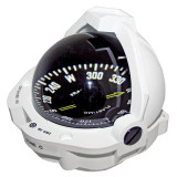 Offshore 105 Powerboat Compass White, Flush Mount, Flat Card