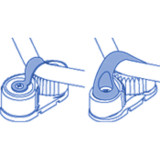 Saddle - Small Stainless Steel Saddle - Small Stainless Steel