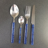 Cutlery Set 24piece Blue