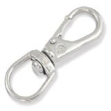 Stainless Steel Snap Hook with Swivel Eye