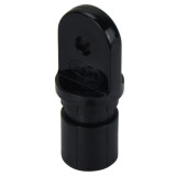 Canopy Tube End Black Suits 25mm Tube