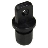 Canopy Tube End Black Suits 25mm x 3mm Tube