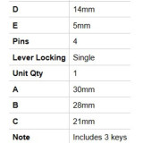 Relaxn Padlock 50mm