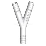 Hose Joiner Y Tail 19mm White 