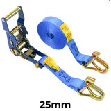 Ratchet Strap 25mm x 6m x 750kg H/Keeper
