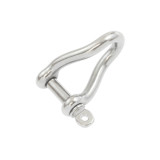 Shackle Twisted D 6mm