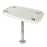 Marine Table with Drink Holder Marine Table with Drink Holder