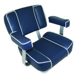 Deluxe Captains Blue w/ White Piping Deluxe Captains Blue w/ White Piping