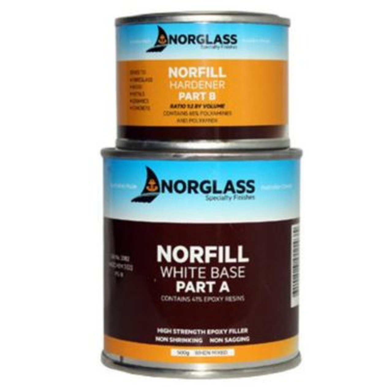 Norfill Epoxy Filler White 500g Australian Boating Supplies