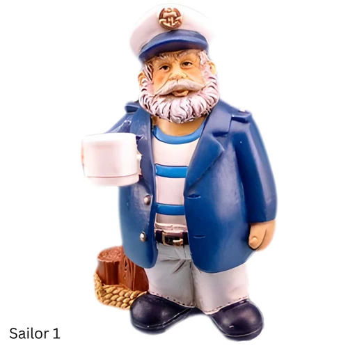 Standing Sailor Figurines - 9.5cm 11104-V