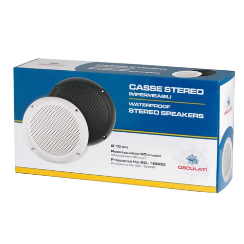 Speakers 150mm 60w White Pair 29.721.99