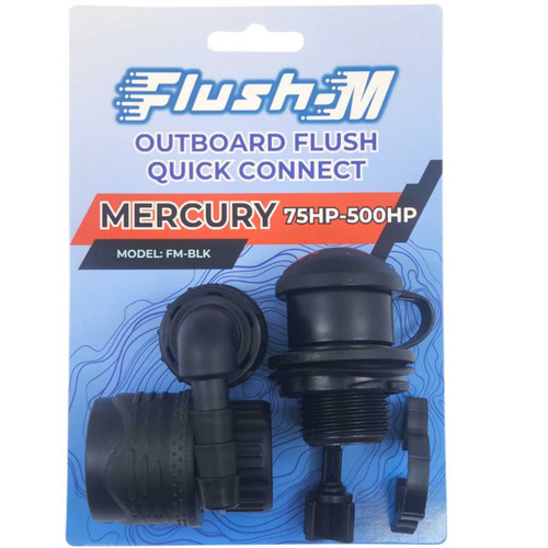 Flush-M Mercury 75-500hp Black flush-m
