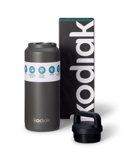 Kodiak Bottle - Grey w/ No Lid