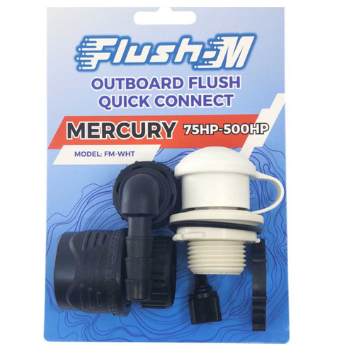 Flush-M Mercury 75-500hp White flush-m-wht