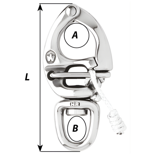 Snap Shackle Dimensions