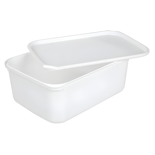 Ice Cream Container and Lid