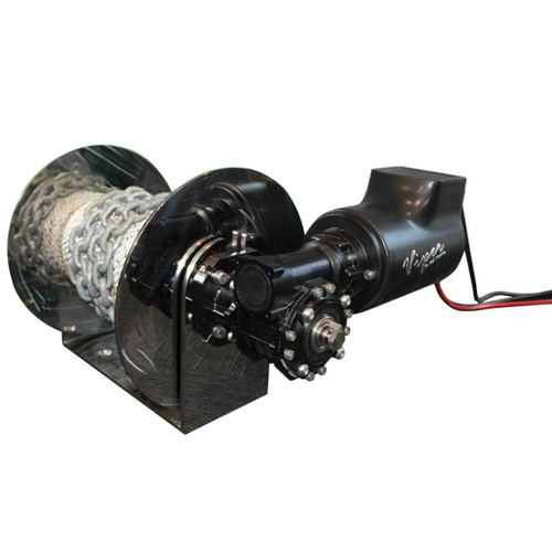 Pro Series II 1500 Electric Anchor Winch Bundle | 100m 8mm Rope Kit VIPER-30003-8