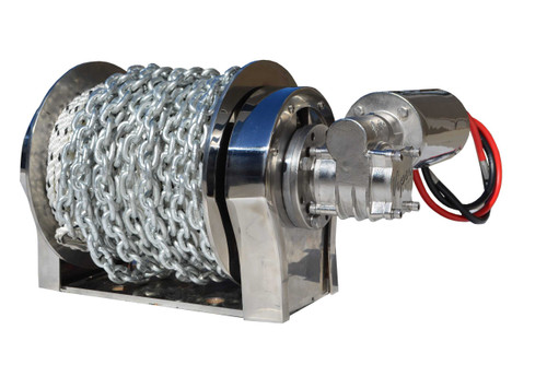 Pro "S" Series II 1000 Gravity Feed Free Fall Anchor Winch | 6mm X 90M VIPER-30072-6S