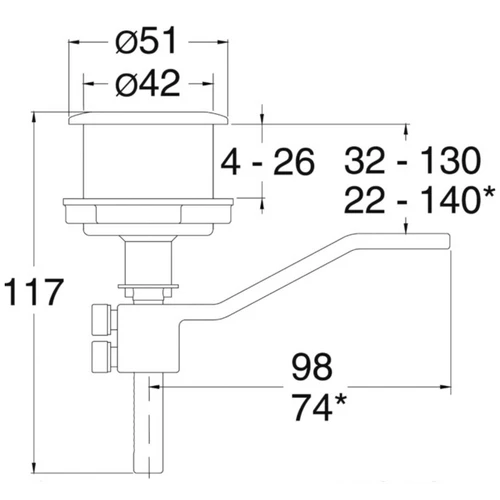 Latch Flush Winch Handle 38.165.01