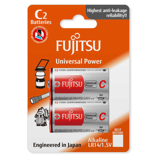 Fujitsu C Battery | 2pk LR14