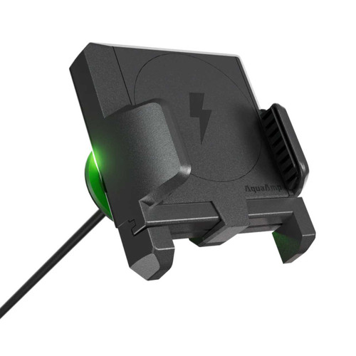 Magnetic Side Clamping Wireless Charger | Slim Socket Mount w/ LED Indicator RWBG12814-V