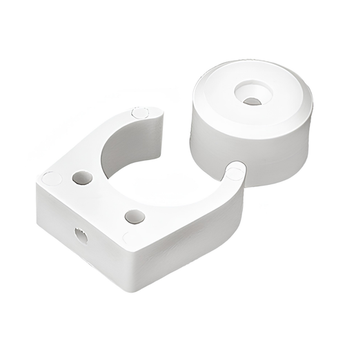 White Push Latch