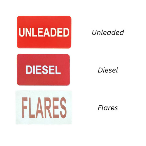 Small Assorted Marine Safety Labels | 50mm x 30mm